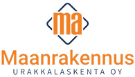 Maanrakennus Urakkalaskenta Oy -logo