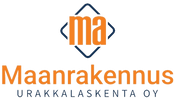 Maanrakennus Urakkalaskenta Oy -logo